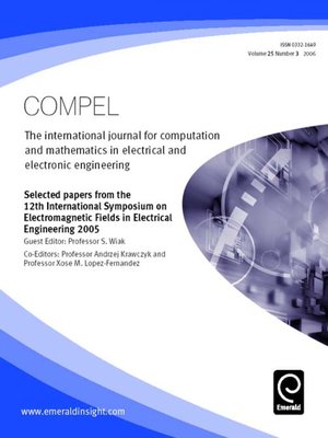 cover image of COMPEL: The International Journal for Computation and Mathematics in Electrical and Electronic Engineering, Volume 25, Issue 3
